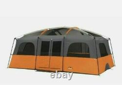 Camp Valley Core 12 Man Person Straight Wall Cabin Tent Camping Large Family New