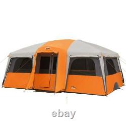 Camp Valley Core 12 Person Tent Cabin Included Room Outer Fabric Inner Large