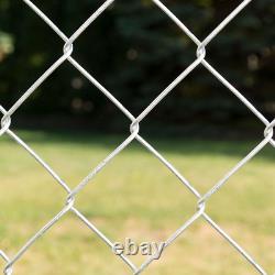 Chain Link Fabric Fence YARDGARD 5 ft. X 50 ft. 11.5-Gauge Steel Core Wire