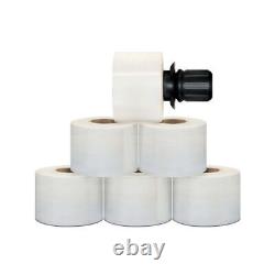 Clear Extended Core Stretch Shrink Wrap with Black Spinner Handle Size & Rolls