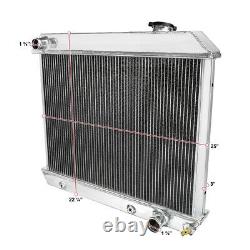 Cooling Radiator Fits 1963-1966 Chevy GMC Tri- Light Aluminum 3-Core Row Racing