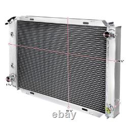 Cooling Radiator Fits 1979-1993 Ford Mustang 3 Row Core MT Aluminum 79-93