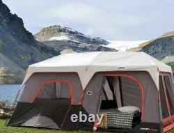 Core 10 person Lighted Instant Cabin Tent/ Easy To Set Up