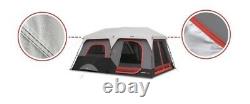 Core 10 person Lighted Instant Cabin Tent/ Easy To Set Up