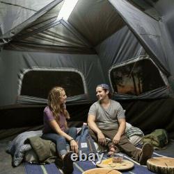 Core 10 person Lighted Instant Cabin Tent/ Easy To Set Up