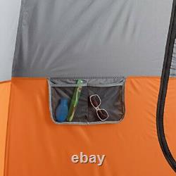 Core 11 Person Family Cabin Tent with Screen Room Orange