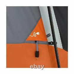 Core 11 Person Family Cabin Tent with Screen Room Orange