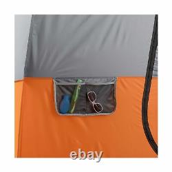 Core 11 Person Family Cabin Tent with Screen Room Orange