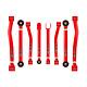 Core 4x4 Control Arms Cruise Complete Set Fits Jeep JK/JKU Red