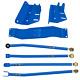 Core 4x4 Full Heavy Duty Long Arm Upgrade Camp Front Fits Jeep MJ Blue