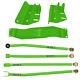 Core 4x4 Full Heavy Duty Long Arm Upgrade Camp Front Fits Jeep XJ Light Green