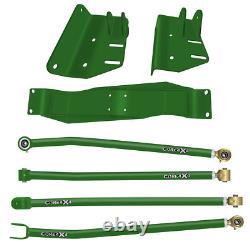 Core 4x4 Full Heavy Duty Long Arm Upgrade Crawl Front Fits Jeep MJ Green