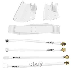 Core 4x4 Full Heavy Duty Long Arm Upgrade Crawl Front Fits Jeep MJ White