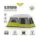 Core 9 Person Instant Cabin Tent 14' x 9', Green (40008) 9 Person (Green) USA