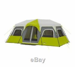 Core Equipment 12 Person Instant Cabin Tent, Green/Gray, 18 x 10 ft