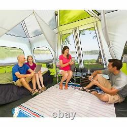 Core Equipment 12 Person Instant Cabin Tent, Green/Gray, 18 x 10 ft, 40027
