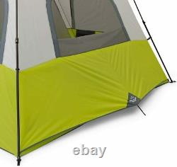 Core Equipment 12 Person Instant Cabin Tent Green/white, 18 x 10 ft