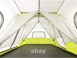 Core Equipment 12 Person Instant Cabin Tent Green/white, 18 x 10 ft