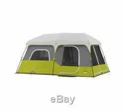 Core Equipment 9 Person Instant Cabin Tent, Green/Gray, 14 x 9 ft