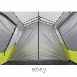 Core Equipment 9 Person Instant Cabin Tent, Green/Gray, 14 x 9 ft, 40008