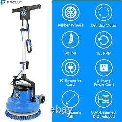 Core Heavy Duty 15 Inch Floor Buffer Scrubber and Polisher Cleaning Machine Al