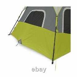 Core Instant Cabin Tent 6 Person Wall Organizer Green Outdoor Camping 40007 New