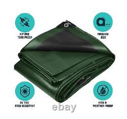 Core Tarps Extra Heavy Duty 16 Mil Tarp Cover, Waterproof, UV Resistant, Rip