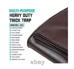 Core Tarps Extra Heavy Duty 16 Mil Tarp Cover, Waterproof, UV Resistant, Rip