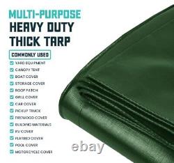 Core Tarps Extra Heavy Duty 16 Mil Tarp Cover Waterproof UV Resistant Rip and