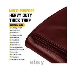 Core Tarps Extreme Heavy Duty 20 Mil Tarp Cover, Waterproof, UV Resistant, Ri