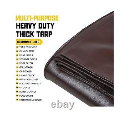 Core Tarps Heavy Duty 10 Mil Tarp Cover, Waterproof, UV Resistant, Rip and Te