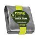 Core Tarps Heavy Duty 8 Mil Tarp Cover, Waterproof, UV Resistant, Rip and Tea