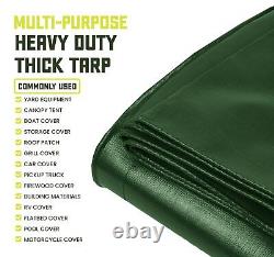 Core Tarps Heavy Duty 8 Mil Tarp Cover Waterproof UV Resistant Rip and Tear