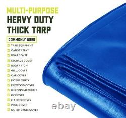 Core Tarps Heavy Duty 8 Mil Tarp Cover Waterproof UV Resistant Rip and Tear P