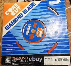 Core cut diamond blade 12 x 125 heavy duty cured concrete blade c51WMH 07574