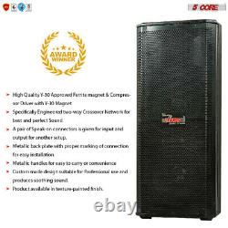 DJ Speakers 15 inch Outdoor Speaker System 5Core 15x2 700DX 2PCS