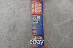 Diamond Products 04837 Heavy Duty Wet Core Bore Bit 1-1/8 C1762
