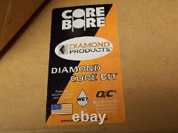 Diamond Products 05199 9 Hole Heavy Duty Orange Wet Core Bit