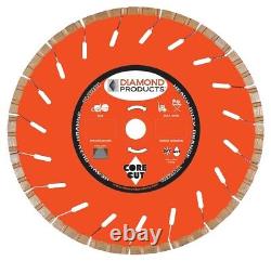 Diamond Products 53862 Core Cut 12-Inch by 0.125 Heavy Duty Orange Turbo Blade