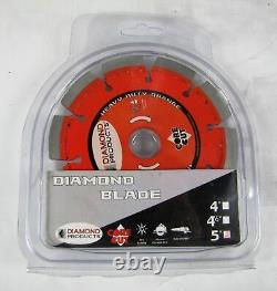 Diamond Products Core Cut 12437 5x. 250x7/8 Heavy Duty Orange Tuck Point Blade