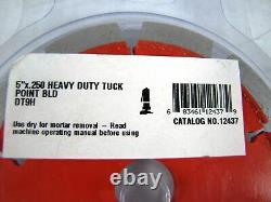Diamond Products Core Cut 12437 5x. 250x7/8 Heavy Duty Orange Tuck Point Blade