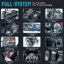 Diesel Heavy Duty Truck All System Diagnostic Scanner DPF Regen ABS Transmission