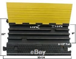 Elite Core MIC & Audio 4-channel Floor Cable Board Protector Heavy Duty