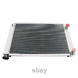 Extreme 4-Rows Aluminum Cooling Core Radiator For Heavy Duty Ford Mopar Style