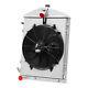 Fits 1930 1931 Ford Model AA Double A Heavy Duty 3.3L 3 CORE Radiator Shroud Fan