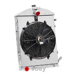 Fits 1930 1931 Ford Model AA Double A Heavy Duty 3.3L 3 CORE Radiator Shroud Fan