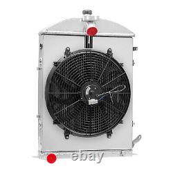 Fits 1930 1931 Ford Model AA Double A Heavy Duty 3.3L 3 CORE Radiator Shroud Fan