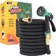 Flexible 100FT Garden Hose Heavy-Duty Double Latex Core for Efficiency