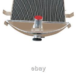 For 1928-1929 Ford Heavy Duty Model A 3.3L L4 3 Rows Core Aluminum Radiator
