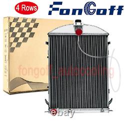 For 1930-1931 Ford Model AA Double A Heavy Duty 3.3L L4 4 CORE Aluminum Radiator